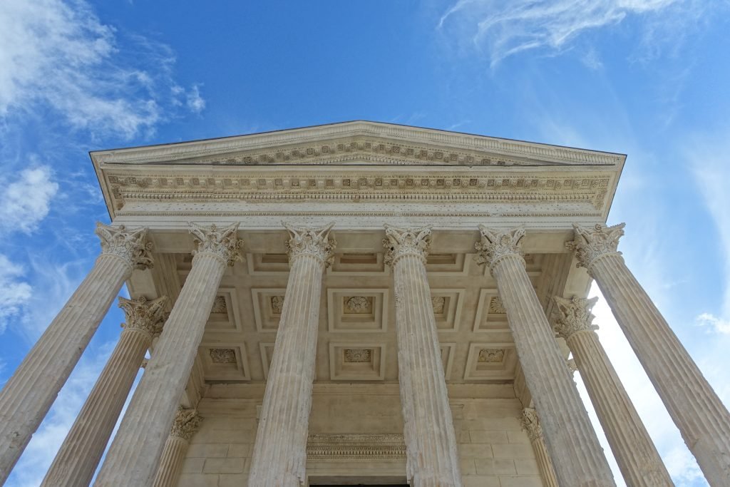 La maison carrée à Nîmes