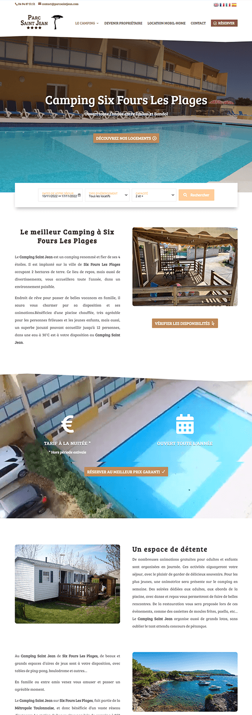 Site internet luxe pools : Constructeur de piscines de luxe